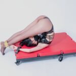 Red Flexible Restraint Play Mat with Adjustable Straps - Image 7