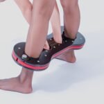 Black Restraint Pleasure Board with Adjustable Openings - Image 8