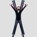 Black Restraint Cross with Adjustable Straps - Image 6