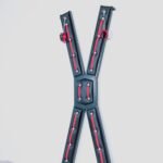 Black Restraint Cross with Adjustable Straps - Image 4