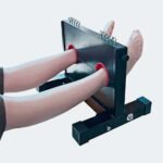 Black Adjustable Limb Restraint Rack