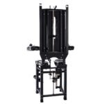 Black Adjustable Restraint Throne with Overhead Attachment - Image 7