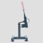 Black Adjustable Pleasure Stand - Image 3