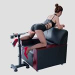 Black Adjustable Pleasure Stand - Image 16