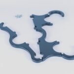 Black Restraint Harness with Adjustable Limbs - Image 3