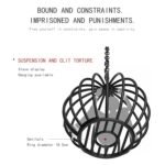 Black Suspension Cage for Restraint Play - Image 12