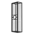 Black Restraint Cage for Bondage Play with Access Port - Image 10