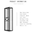 Black Restraint Cage for Bondage Play with Access Port - Image 8