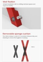 Red Restraint X-Frame - Versatile Bondage Support Stand - Image 18