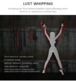 Red Restraint X-Frame - Versatile Bondage Support Stand - Image 16