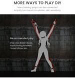 Red Restraint X-Frame - Versatile Bondage Support Stand - Image 15