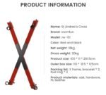 Red Restraint X-Frame - Versatile Bondage Support Stand - Image 13