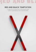 Red Restraint X-Frame - Versatile Bondage Support Stand - Image 7
