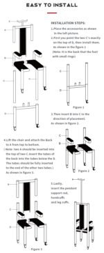 Red Restraint BDSM Chair with Adjustable Bindings - Image 17