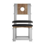 Red Restraint BDSM Chair with Adjustable Bindings - Image 7