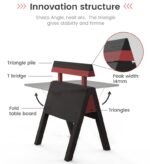 Black and Red Spanking Bench with Adjustable Height - Image 20