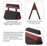 Black and Red Spanking Bench with Adjustable Height - Image 19