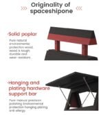 Black and Red Spanking Bench with Adjustable Height - Image 18