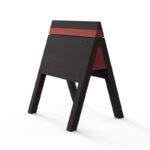 Black and Red Spanking Bench with Adjustable Height - Image 3