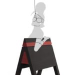 Black and Red Spanking Bench with Adjustable Height - Image 2