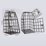 Black Restraint Cage with Visibility Features - Image 7