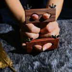 Brown Adjustable Bondage Clamp - Image 20