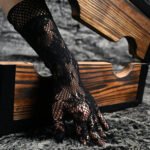 Dark Wood Bondage Board with Dual Restraint Openings