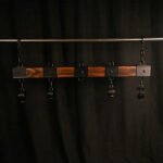 Brown Restraint Beam with Adjustable Cuffs - Image 5