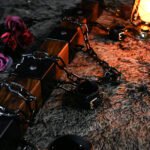 Brown Restraint Beam with Adjustable Cuffs - Image 10