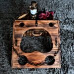 Brown Adjustable BDSM Restraint Frame with Versatile Attachment Points - Image 8