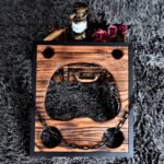 Brown Adjustable BDSM Restraint Frame with Versatile Attachment Points - Image 2