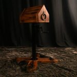 Brown Bondage Throne with Adjustable Restraint Features - Image 3