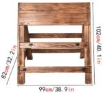 Brown Bondage Bench with Adjustable Restraints - Image 16