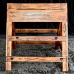 Brown Bondage Bench with Adjustable Restraints - Image 13