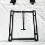 Black Bondage X-Frame with Adjustable Restraints - Image 5