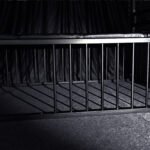 Black BDSM Restraint Bed with Adjustable Suspension - Image 6