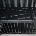 Black Restraint Cage with Cushioned Base - Image 7