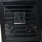 Black Restraint Cage with Cushioned Base - Image 3