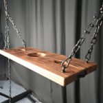 Black Heavy-Duty Suspension Frame with Pulley System - Image 4