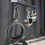 Black Multi-Point Restraint Bar with Adjustable Cuffs - Image 8