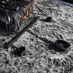 Black Adjustable Restraint Bar with Cuffs - Image 10