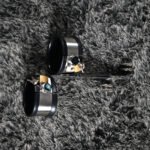 Black Metal Restraint Cuffs with Adjustable Bar - Image 9
